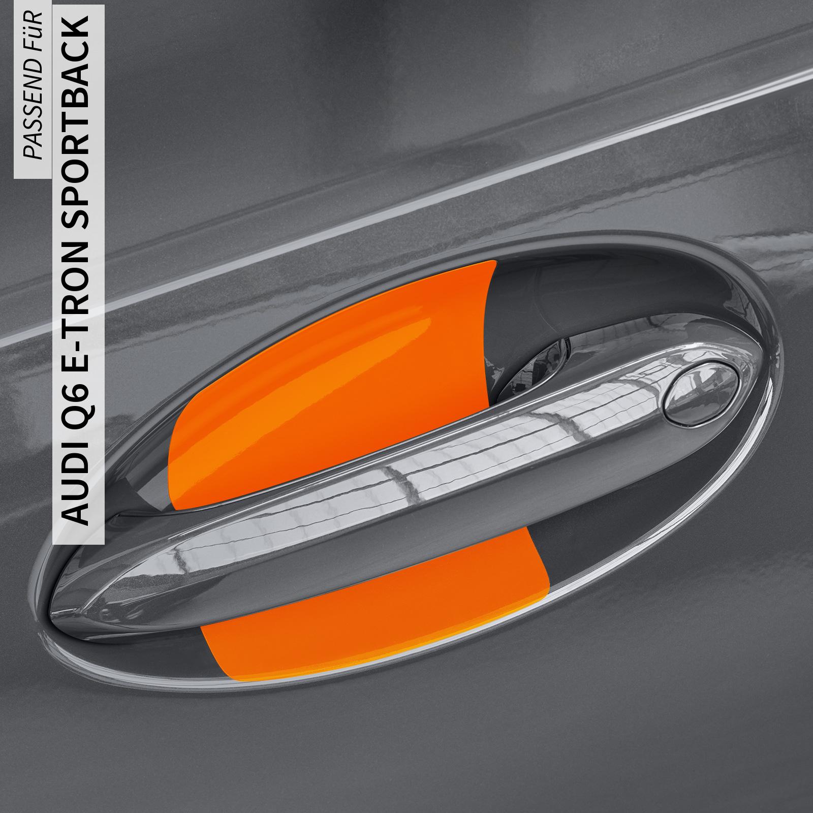 Griffmuldenschutzfolie (Set) für Audi Q6 e-tron Sportback Typ GF, ab BJ 2025
