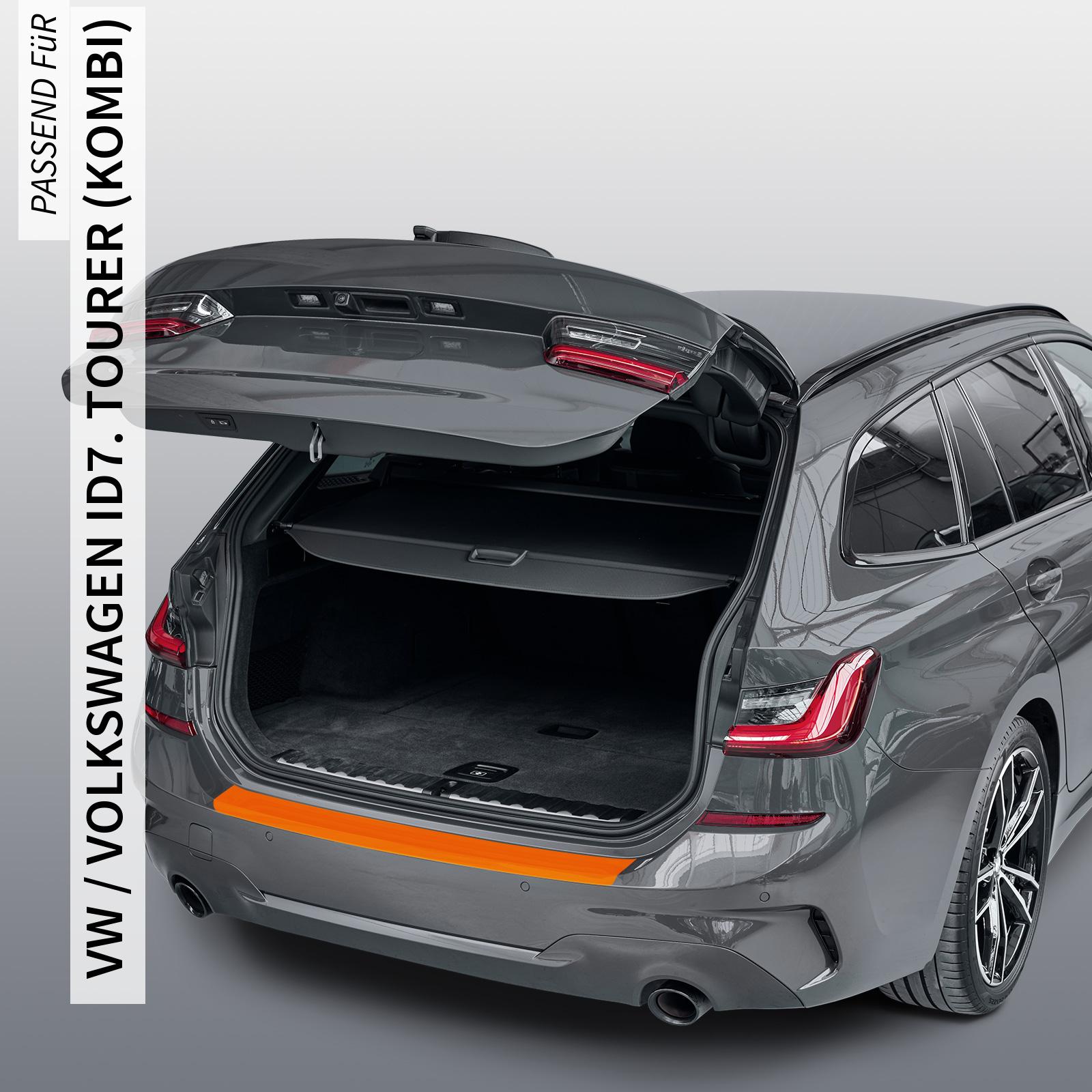 Ladekantenschutzfolie - Transparent Glatt Hochglänzend für VW / Volkswagen ID7. Tourer (Kombi) ab BJ 07/2024