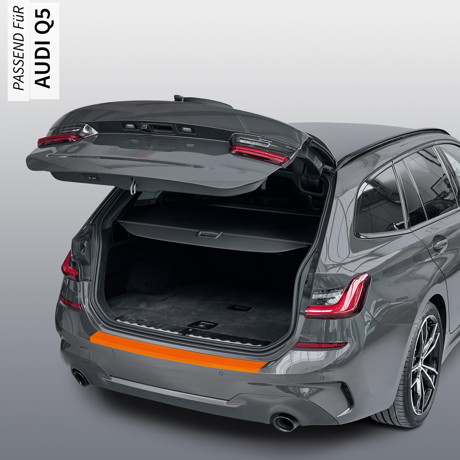 Ladekantenschutzfolie - Transparent Glatt Hochglänzend für Audi Q5 Typ GU, ab BJ 03/2025